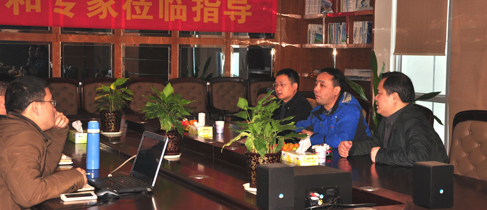 全國電磁計量技術委員會邵海明秘書長在湖南省計量檢測研究院李慶先副院長的陪同下，蒞臨銀河電氣指導工作